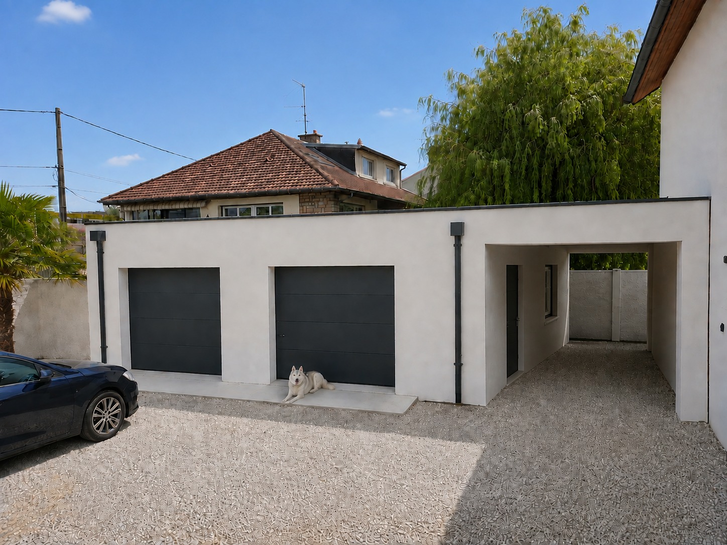 Avant — extension maison